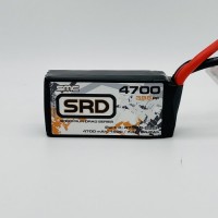 SRD 7.4V-4700mAh-150C Shorty Softcase Drag Racing pack